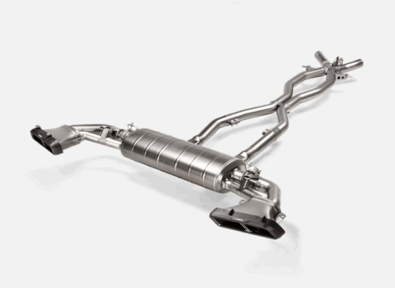 Akrapovic Titanium Evolution Line Catback Exhaust - Mercedes GLE63 AMG S Coupe (C167) 2021-2024