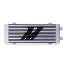 Load image into Gallery viewer, Mishimoto Universal Medium Bar and Plate Dual Pass Silver Oil Cooler