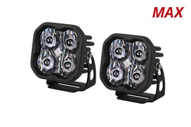 Diode Dynamics SS3 SAE White Max Flood ABL LED Pod (Pair) - Universal
