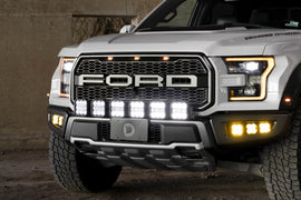 Diode Dynamics SS5 White Combo Pro Grille CrossLink Lightbar Kit - Ford Raptor 2017-2020