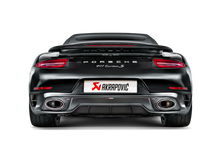 Load image into Gallery viewer, Akrapovic Titanium Slip-On Line w/ Carbon Titanium Tips - Porsche 911 Turbo/Turbo S (991.1) 2014-2015