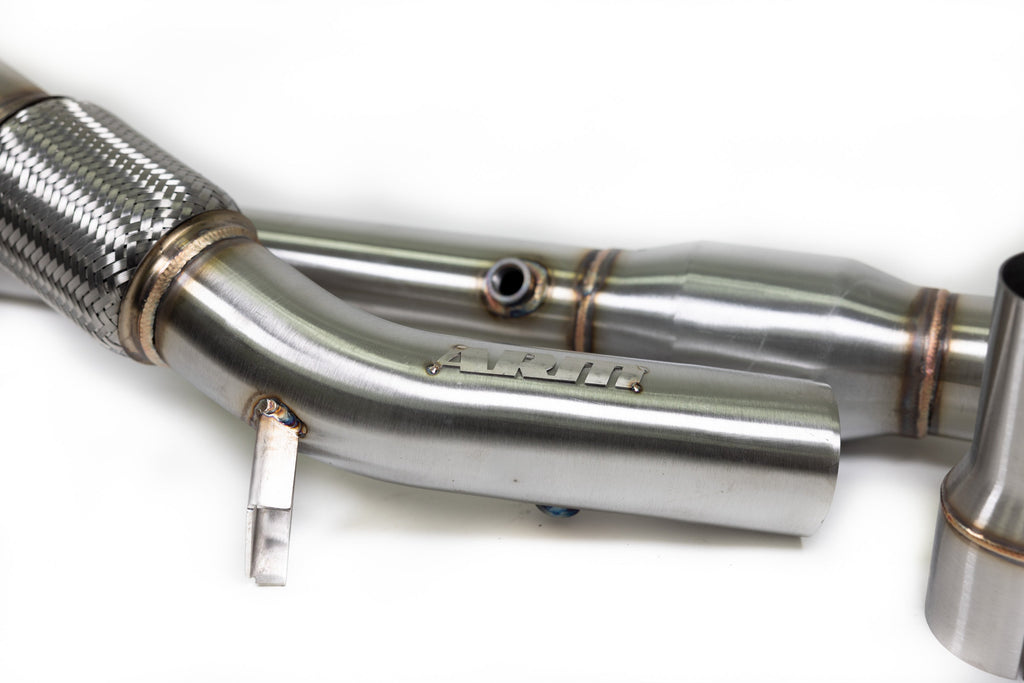 ARM Motorsports 3" Catted Downpipe (V-Band) - Various Volkswagen 2.0T Models 2008-2017