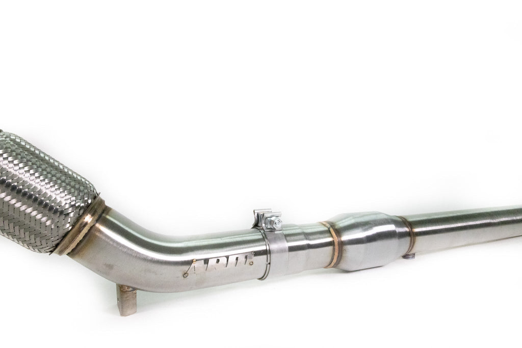 ARM Motorsports 3" Catted Downpipe (V-Band) - Various Volkswagen 2.0T Models 2008-2017