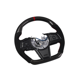 Racing Art Carbon Fiber Steering Wheel (Leather / Suede) - Subaru WRX 2022-2025