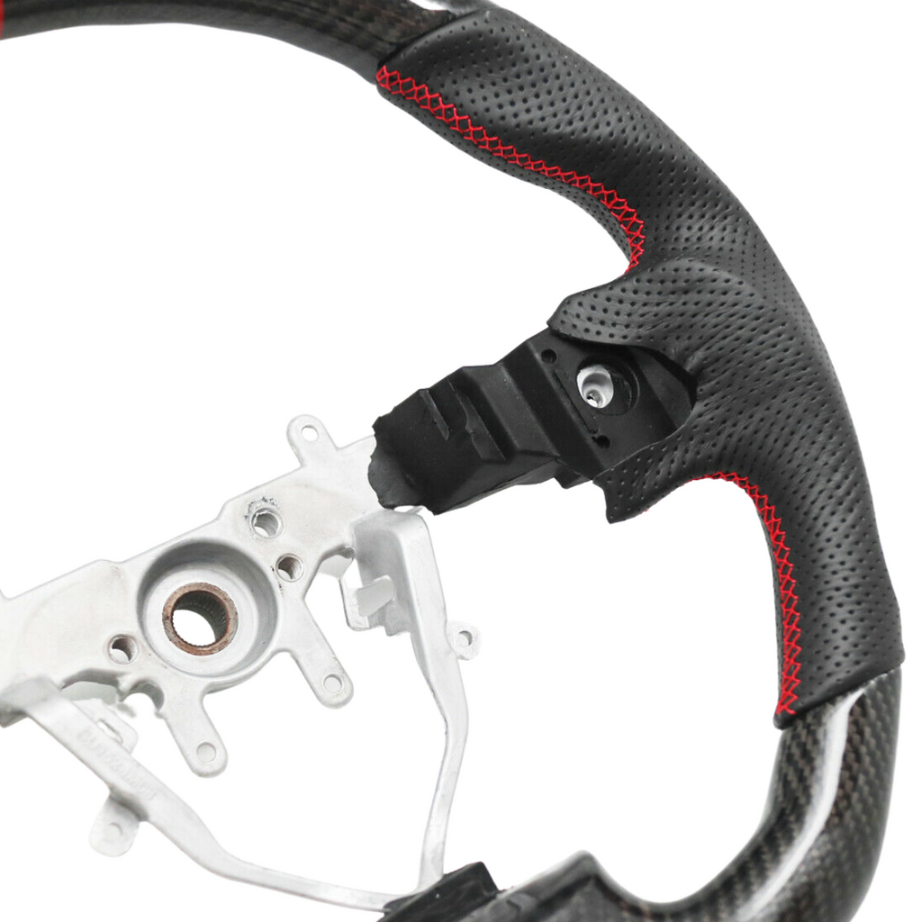 Racing Art Carbon Fiber Steering Wheel - Subaru WRX / STi 2008-2014