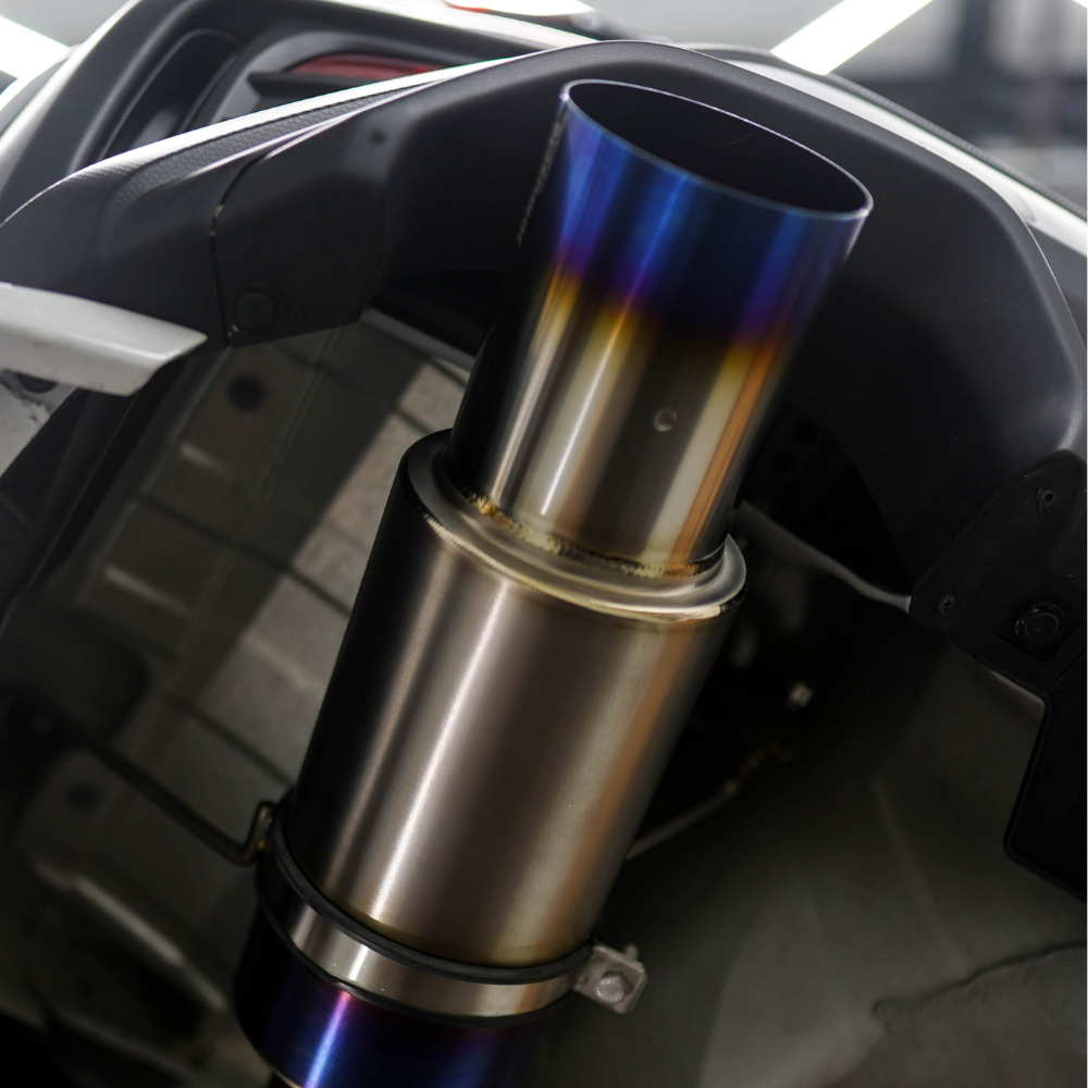 JDMuscle Extreme Titanium Single Exit Catback Exhaust - Subaru WRX 2022-2025