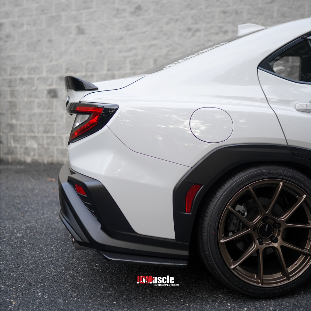 JDMuscle STI Style Duck Bill Spoiler [Paint Matched/Gloss Black] - Subaru WRX 2022-2025