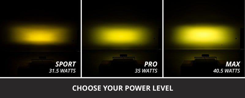 Diode Dynamics SS6 Yellow Combo/Driving Max Flush Mount LED Light Bar (Single)