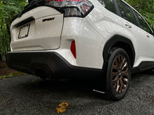 Load image into Gallery viewer, Rally Armor Black UR Mudflaps w/Grey Logo - Subaru Forester 2025+