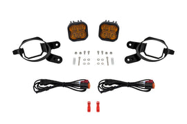 Diode Dynamics SS3 Yellow SAE Max Fog Light Kit - Lexus IS250C/IS350C 2010-2013