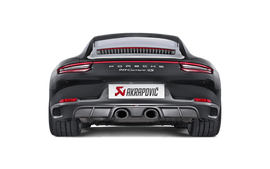 Akrapovic Matte Rear Carbon Fiber Diffuser - Porsche 911 Carrera S/4/4S/GTS (991.2) 2017-2019