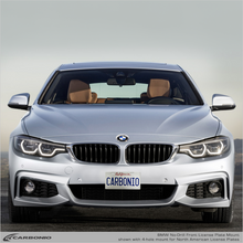 Load image into Gallery viewer, Carbonio No-Drill Front License Plate Mount - BMW 4-Series (F32/F33/F36) 2014-2020