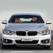 Load image into Gallery viewer, Carbonio No-Drill Front License Plate Mount - BMW 4-Series (F32/F33/F36) 2014-2020