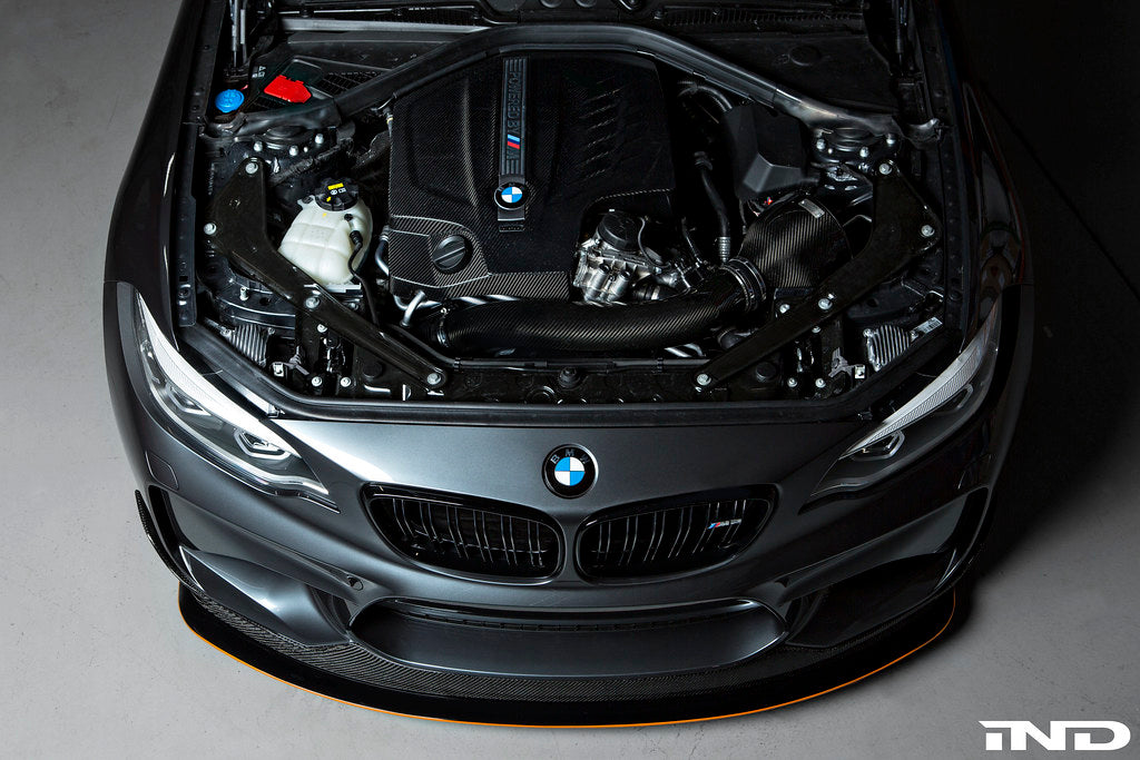 Eventuri Carbon Fiber Engine Cover - BMW M2 (F87; Pre-LCI w/ N55 Engine) 2016-2018