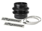 afe Magnum FORCE Intake Coupling Kit (3-1/8 IN ID to 3 IN ID x 3-1/2 IN L) Black Straight Coupler - Universal
