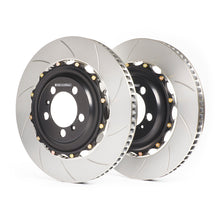 Load image into Gallery viewer, GiroDisc Rear Slotted Iron Conversion Rotors - Lamborghini Huracan STO 2022-2024