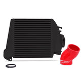 Mishimoto Top-Mount Intercooler Kit [Powder Coated Black & Red Hoses] - Subaru WRX 2008-2014