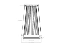 Load image into Gallery viewer, aFe POWER Clamp-On D2 Dura-Dry 6"F x 7.5"B x 5.5"T x 12"H Air Filter - Universal
