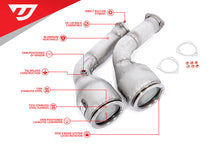 Load image into Gallery viewer, Unitronic Performance Catted Downpipes - Audi RS6 / RS7 (C8) 2021-2026