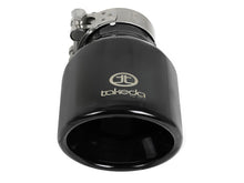 Load image into Gallery viewer, aFe Takeda 2-1/2 IN 304 Stainless Steel Black Exhaust Tip - Universal