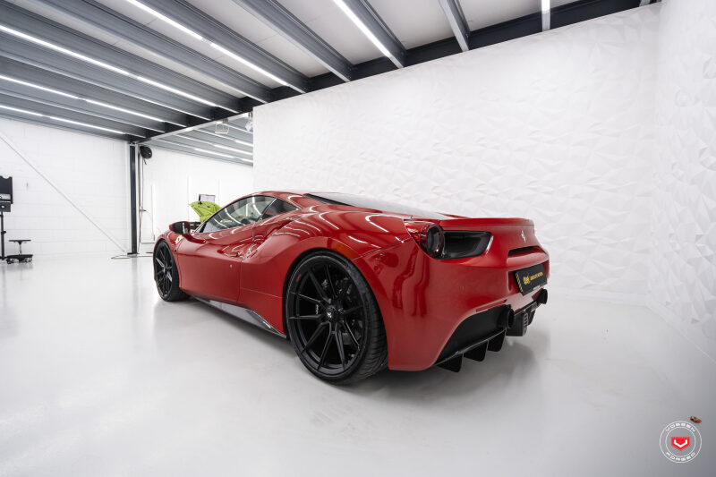 Vossen X Novitec NF10 Forged Gloss Black Wheel - 21x9 +35 - Ferrari 488 / F8 Front Fitment