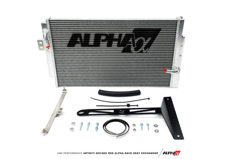 AMS Performance Infiniti 17+ Q60 / 16+ Q50 3.0TT VR30 Alpha Race Heat Exchanger