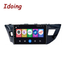 Load image into Gallery viewer, Idoing Head Unit w/ Wireless Apple CarPlay &amp; Android Auto - Toyota Corolla 2012-2016