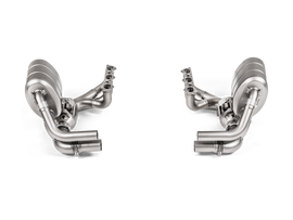 Akrapovic Titanium Slip-On Race Line Exhaust w/ Headers & Tail Pipes - Porsche 911 GT3 (991.2) 2018-2019