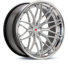 Load image into Gallery viewer, Vossen VPS-4 (3-piece) Forged Brushed Center / Polished Gloss Clear Lip / SB Inner Barrel / Raw Wheel - 20x10