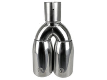 Load image into Gallery viewer, aFe MACH Force-Xp 2-1/2&quot; 304 Stainless Steel Polished Exhaust Tip - Universal