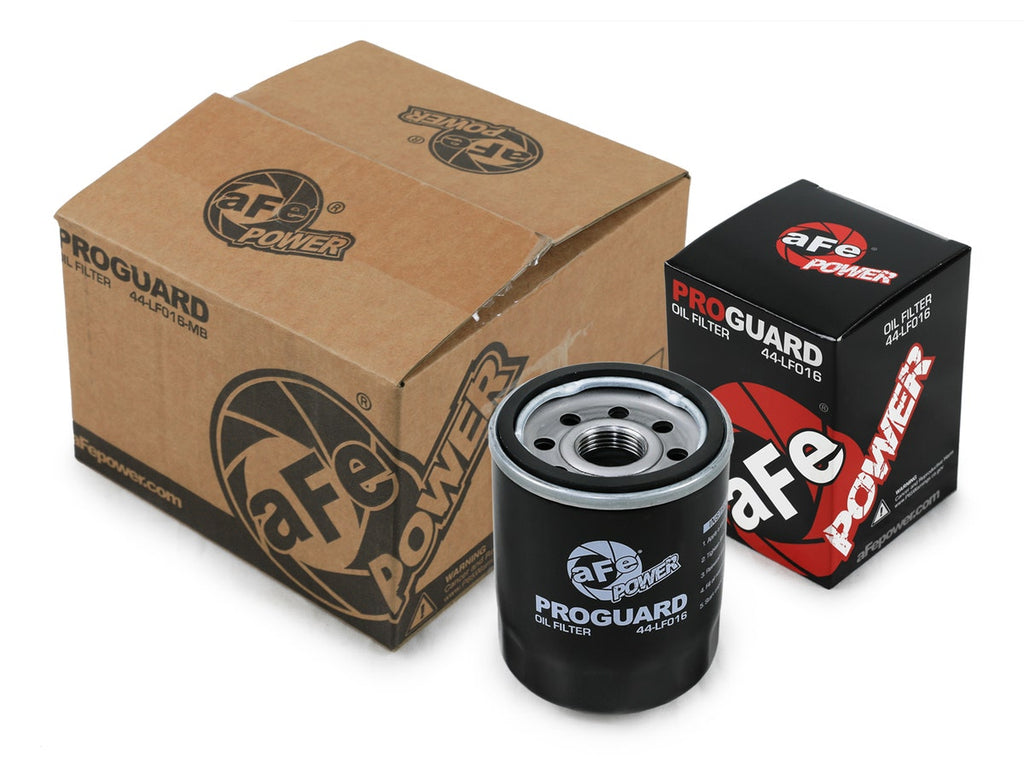 aFe Pro GUARD D2 Oil Filters 4 Pack - Multiple Acura / Honda / Infiniti / Mazda Models (+Multiple Fitments)