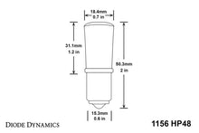 Load image into Gallery viewer, Diode Dynamics 1156 HP48 Turn Signal LED Bulbs [Amber; Pair] - Universal