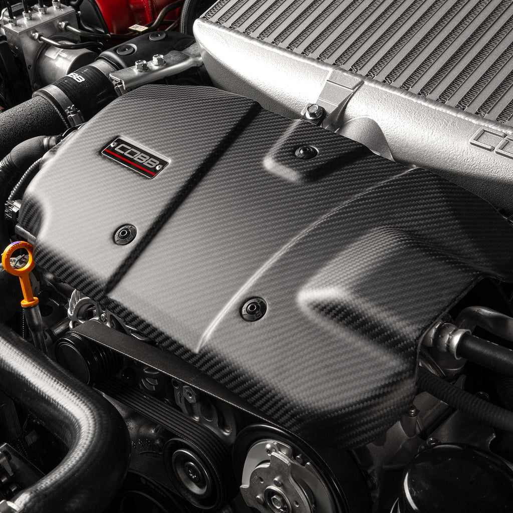 COBB Redline Matte Carbon Fiber Engine Cover - Subaru WRX 2022-2025