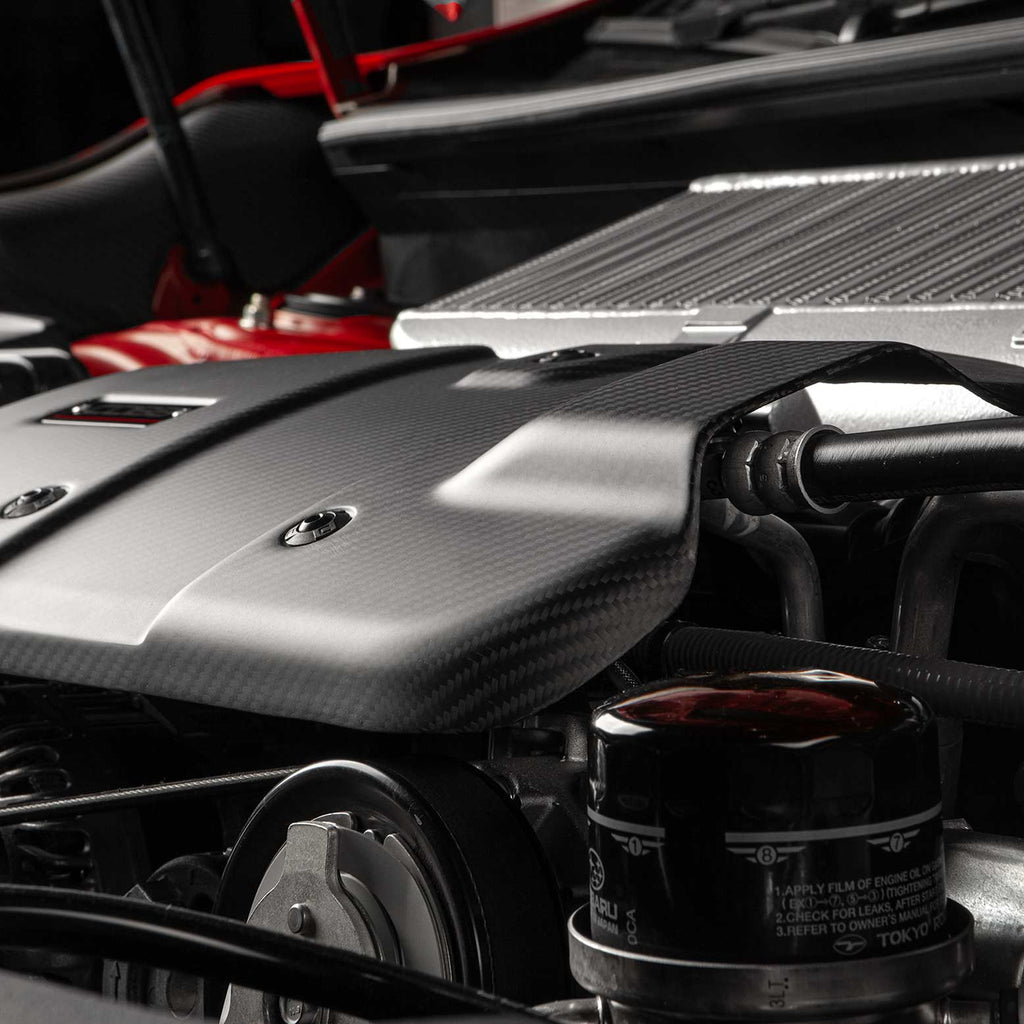 COBB Redline Matte Carbon Fiber Engine Cover - Subaru WRX 2022-2025