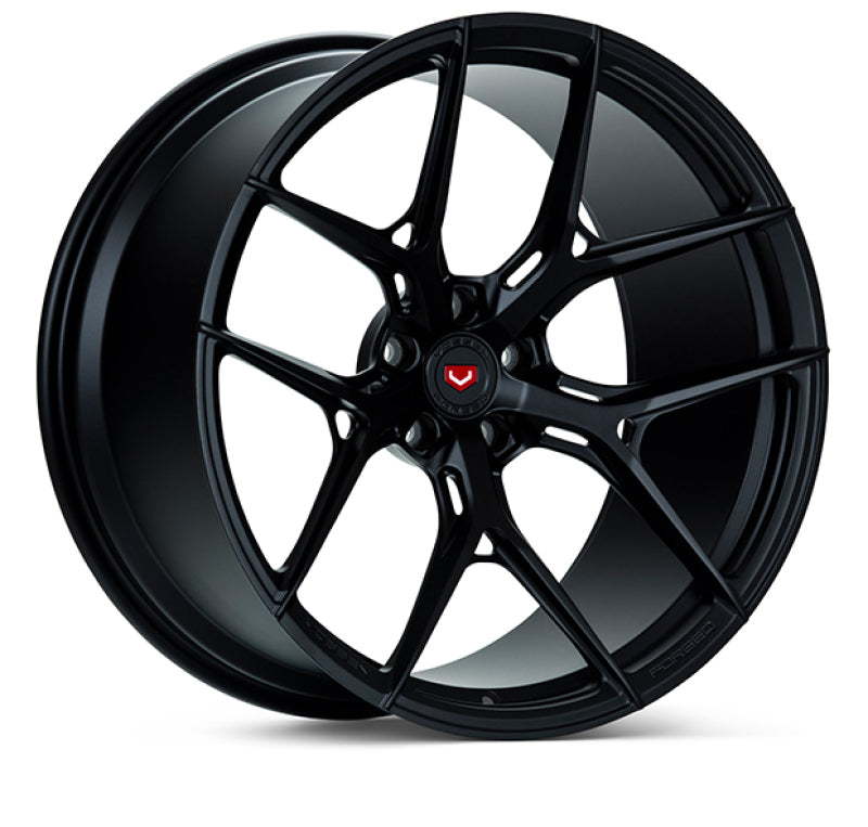 Vossen S21-01 Forged Satin Black Wheel - 5x132 22x11.5 +24 - BMW M5 G9x Rear Fitment