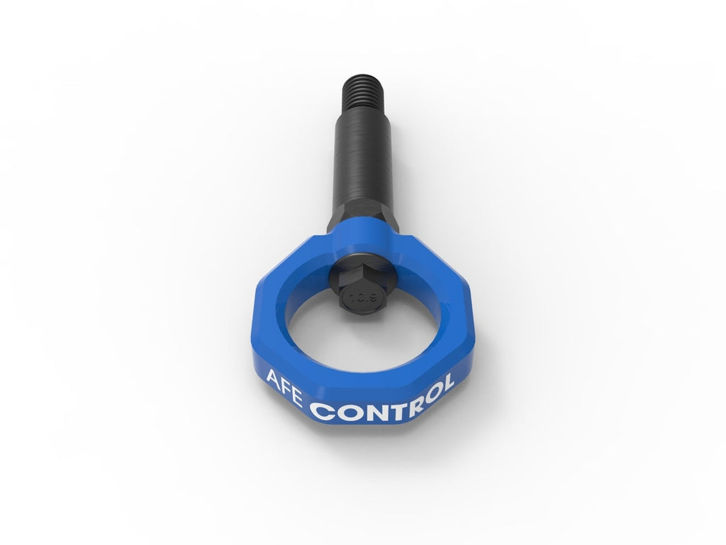 aFe Control Blue Front Tow Hook - Various BMW F-Chassis Models 2012-2021
