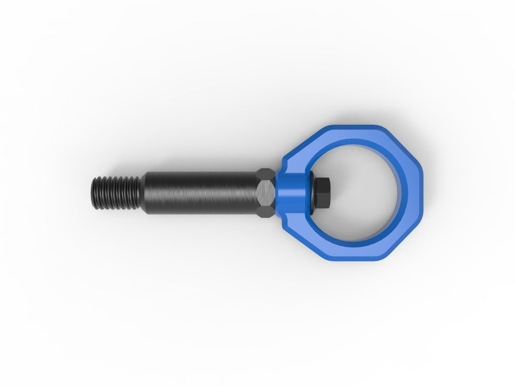 aFe Control Blue Front Tow Hook - Various BMW F-Chassis Models 2012-2021