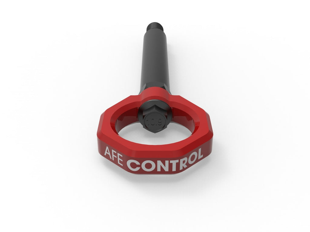 aFe CONTROL Front / Rear Red Tow Hook - BMW M2 (G87) 2023-2025