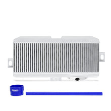 Load image into Gallery viewer, Mishimoto Top-Mount Intercooler Kit [Powder Coated Silver &amp; Blue Hoses] - Subaru WRX STi 2008-2021