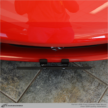 Load image into Gallery viewer, Carbonio No-Drill Front License Plate Mount - Ferrari 458 2010-2015
