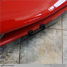 Load image into Gallery viewer, Carbonio No-Drill Front License Plate Mount - Ferrari 458 2010-2015