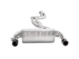 Akrapovic SS Evolution Line Cat Back Exhaust w/ Carbon Tips & Link Pipes - BMW 340i (F30/F31) 2016-2018