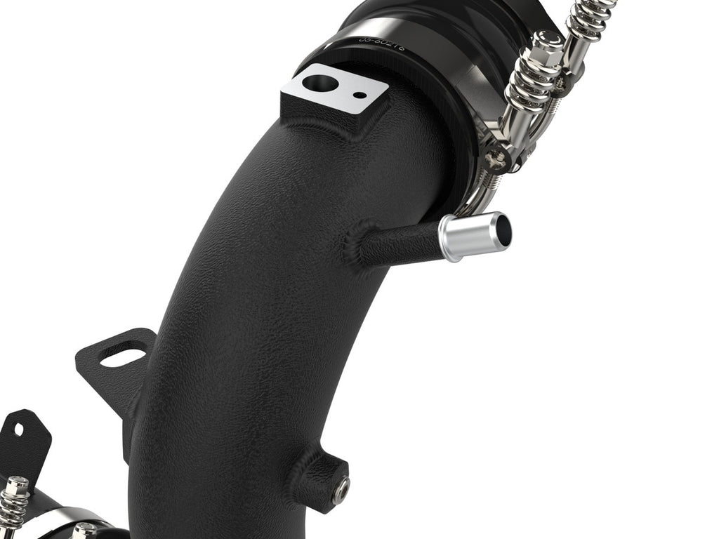 aFe BladeRunner Black Aluminium Hot & Cold Chargepipe Kit - Ford Bronco 2.7L Ecoboost 2021-2026