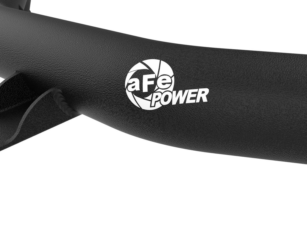 aFe BladeRunner Black Aluminum Hot Charge Pipe - Ford Bronco 2.7T 2021-2026