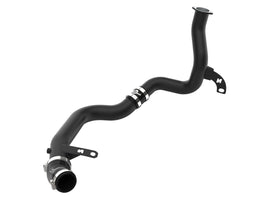 aFe Black BladeRunner 2-1/4in to 2-1/2in Aluminum Hot Charge Pipe - Hyundai Veloster N M/T 2019-2022