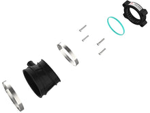 Load image into Gallery viewer, aFe Silver Bullet Black Aluminum Throttle Body Spacer (For aFe Intake Only) - Chevrolet Corvette 2020-2026