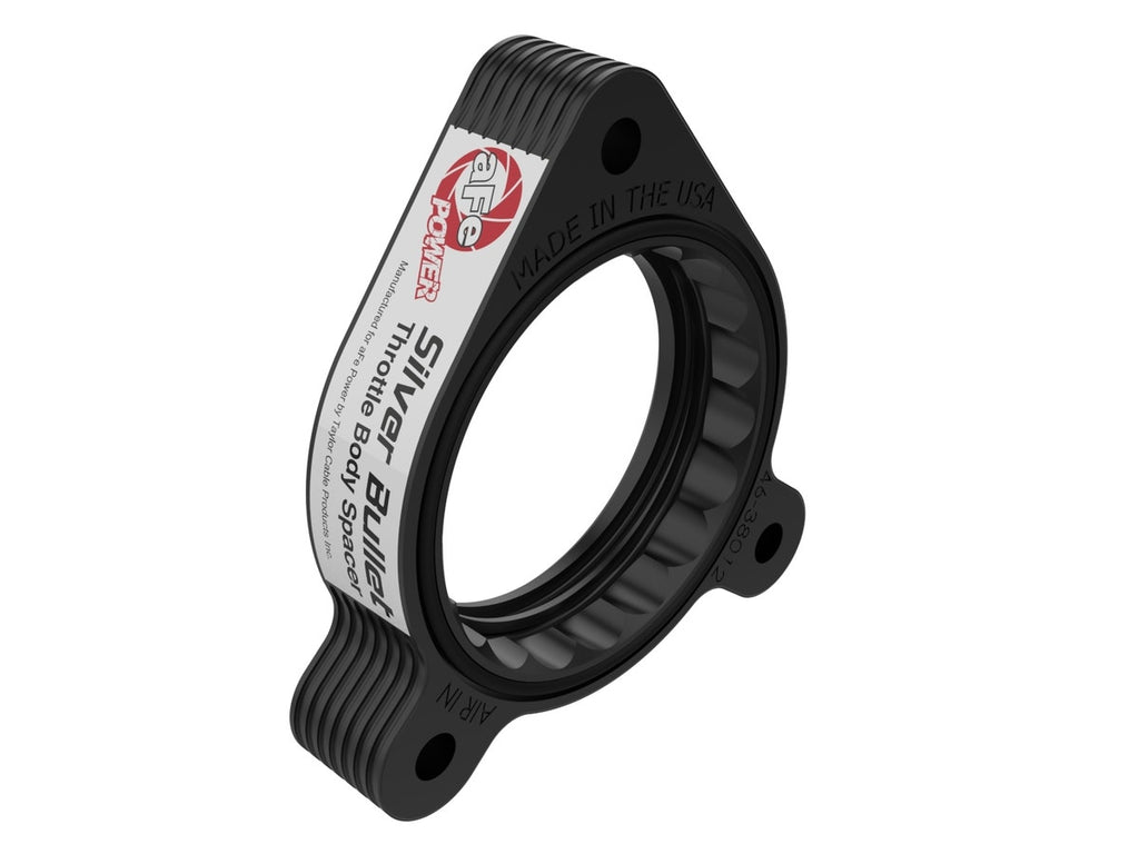 aFe Silver Bullet Black Throttle Body Spacer - Lexus UX200 2019-2022 / Toyota Corolla 2.0L 2019-2026
