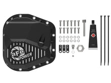 Load image into Gallery viewer, aFe Pro Series Black Rear Differential Cover w/ Machined Fins - Ford F-150 1997-2023