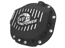 aFe Black Rear Differential Cover w/ Machined Fins - Various Ford Models 1990-2014
