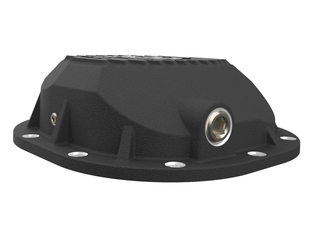 aFe Black Rear Differential Cover w/ Machined Fins - Various Ford Models 1990-2014